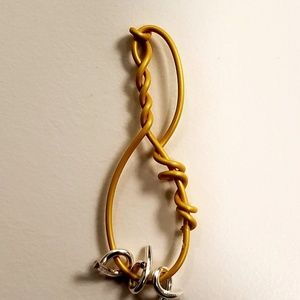 Distressed Metals Pendant